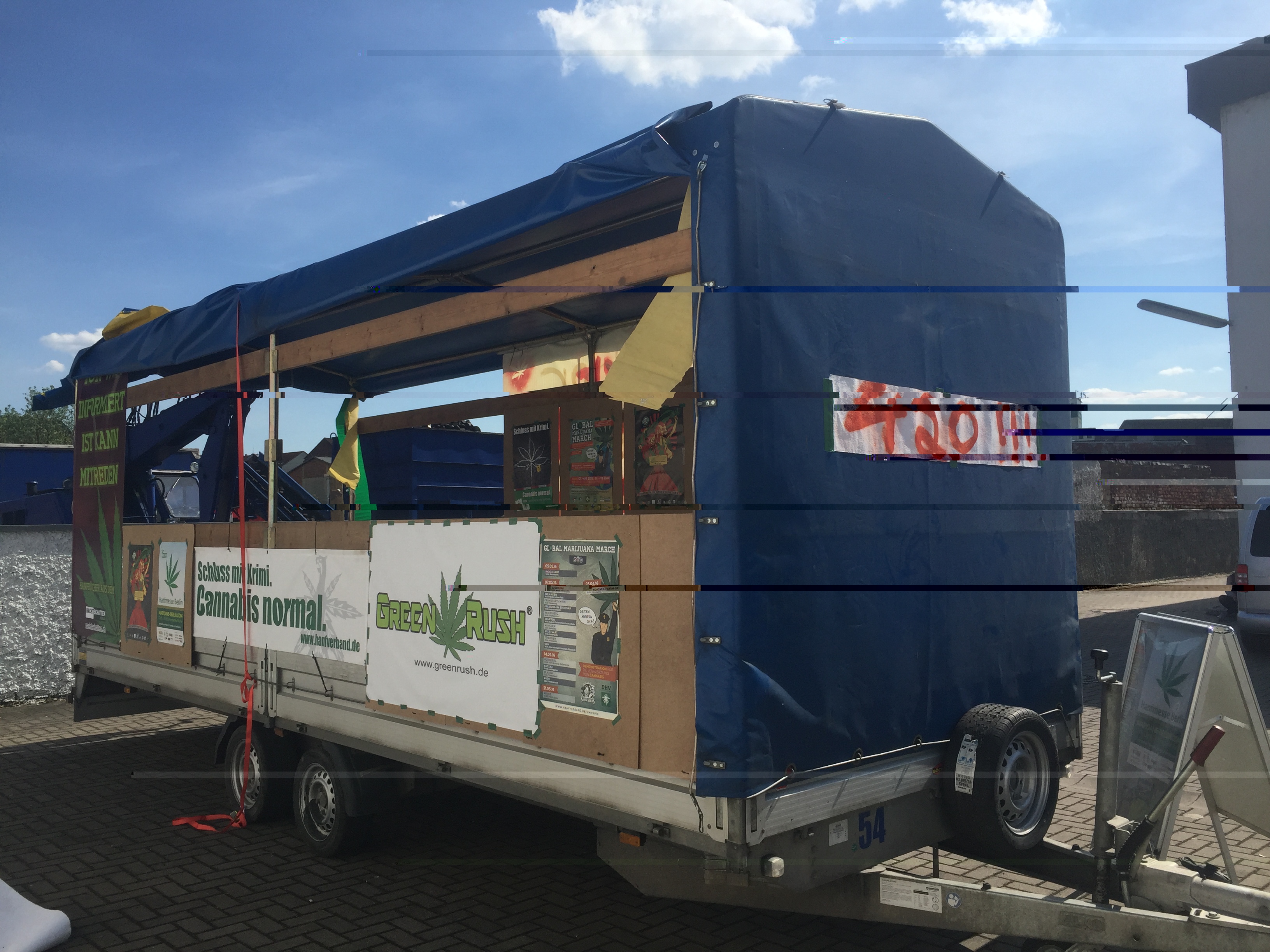 Bühne Demowagen